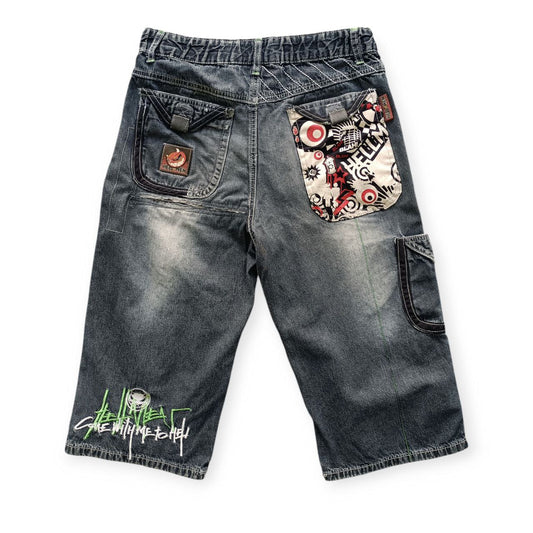 Jorts Hell Men Y2K Uomo/Donna (Taglia 44 – S/M)