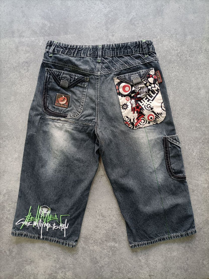 Jorts Hell Men Y2K Uomo/Donna (Taglia 44 – S/M)