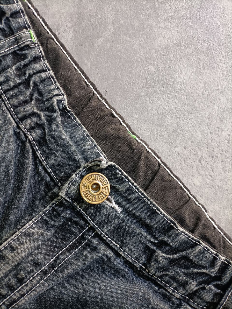 Jorts Hell Men Y2K Uomo/Donna (Taglia 44 – S/M)