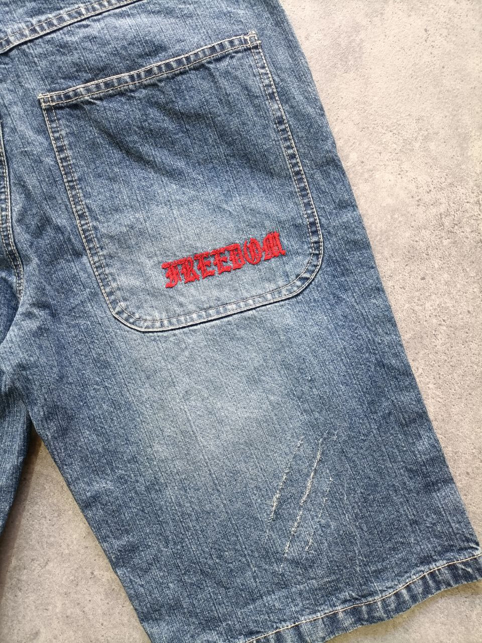 Jorts Vintage “Freedom” Beat Wear – Uomo Shorts ( M )