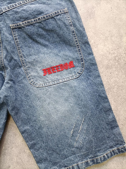 Jorts Vintage “Freedom” Beat Wear – Uomo Shorts ( M )