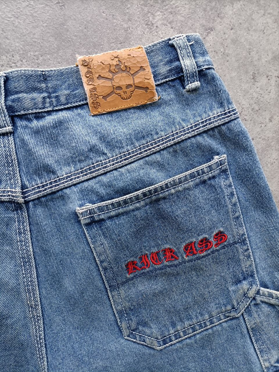Jorts Vintage Kick Ass Crew – Uomo/Donna Shorts ( S )