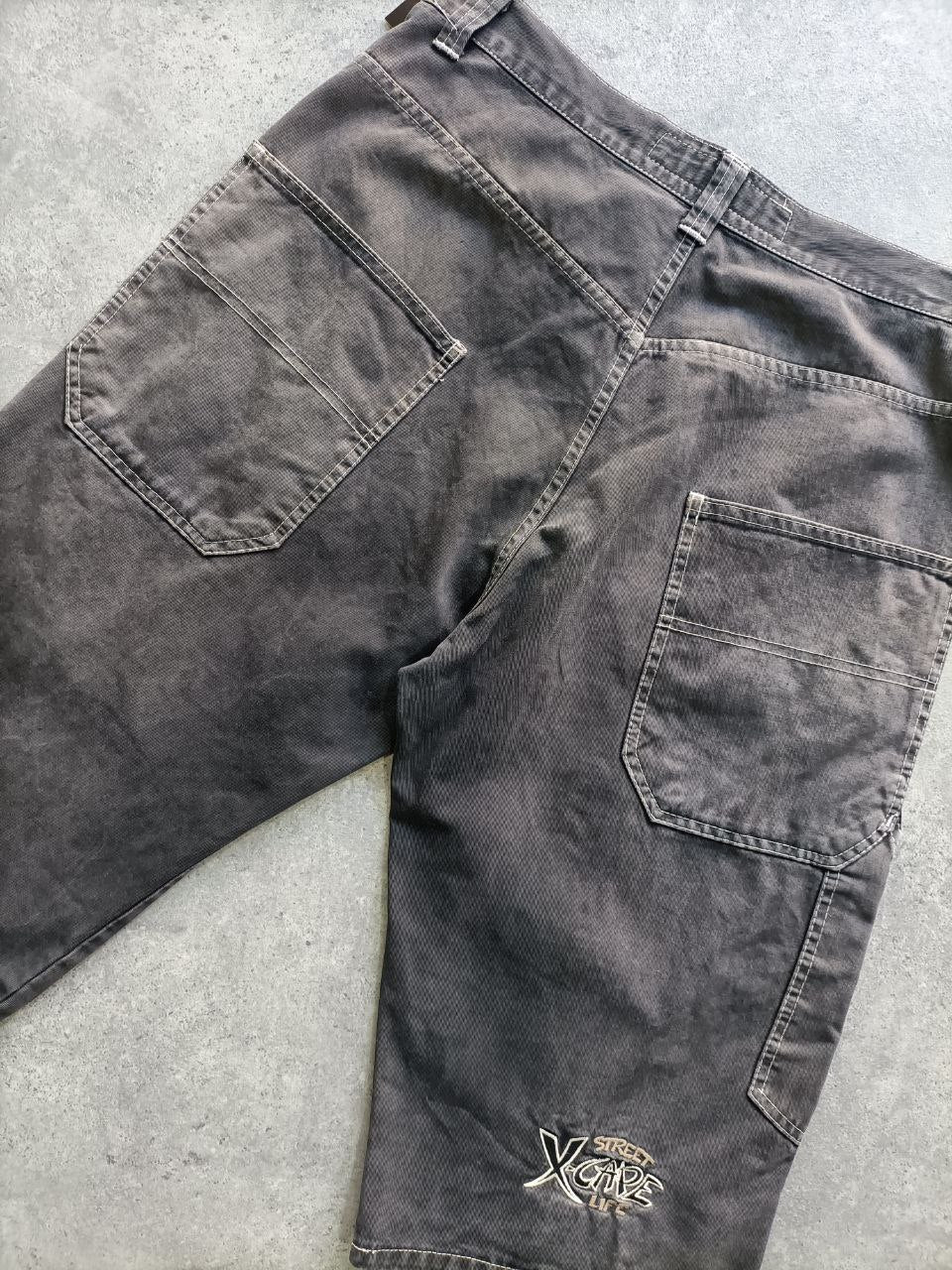 90's Hip Hop Jorts - Shorts Uomo Logo Cucito ( 48 )