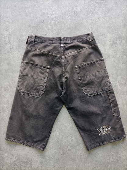 90's Hip Hop Jorts - Shorts Uomo Logo Cucito ( 48 )