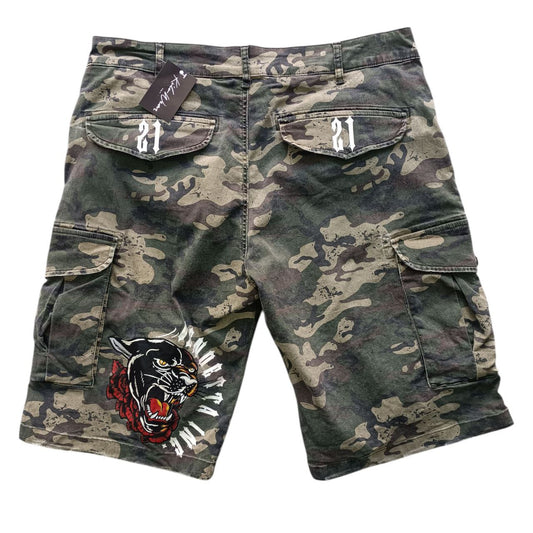 Vendetta Inc Cargo - Shorts Uomo Vintage Militare – ( Taglia 54 ITA )