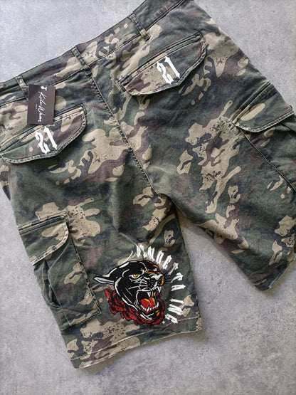 Vendetta Inc Cargo - Shorts Uomo Vintage Militare – ( Taglia 54 ITA )