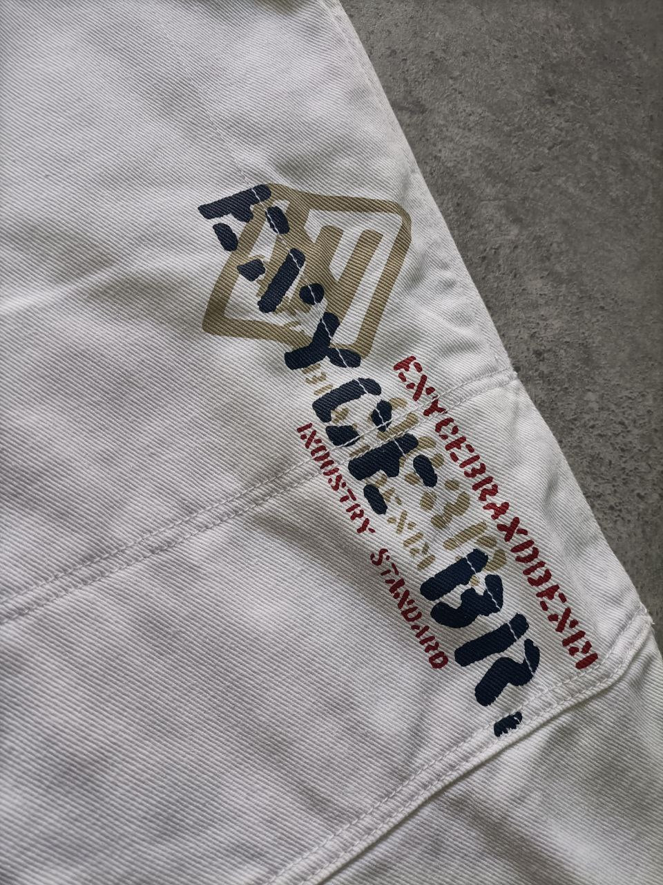 Enyce Carpenter Shorts Uomo – Denim Bianco (Taglia 48 IT)