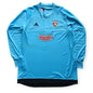 Adidas Jersey Manica Lunga Uomo – Calcio Vintage Raso (Taglia XL IT)
